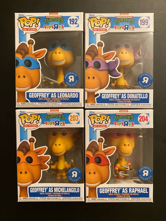 Funko Other - Funko Geoffrey X TMNT Toys R Us Exclusive